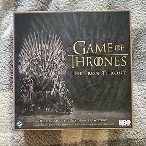 Game of Thrones: the iron throne board game